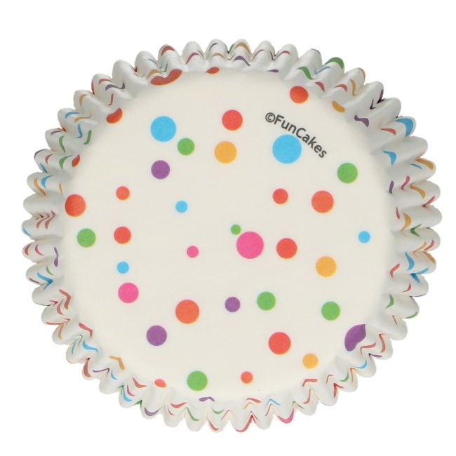 Funcakes Cupcake Backförmchen Konfetti