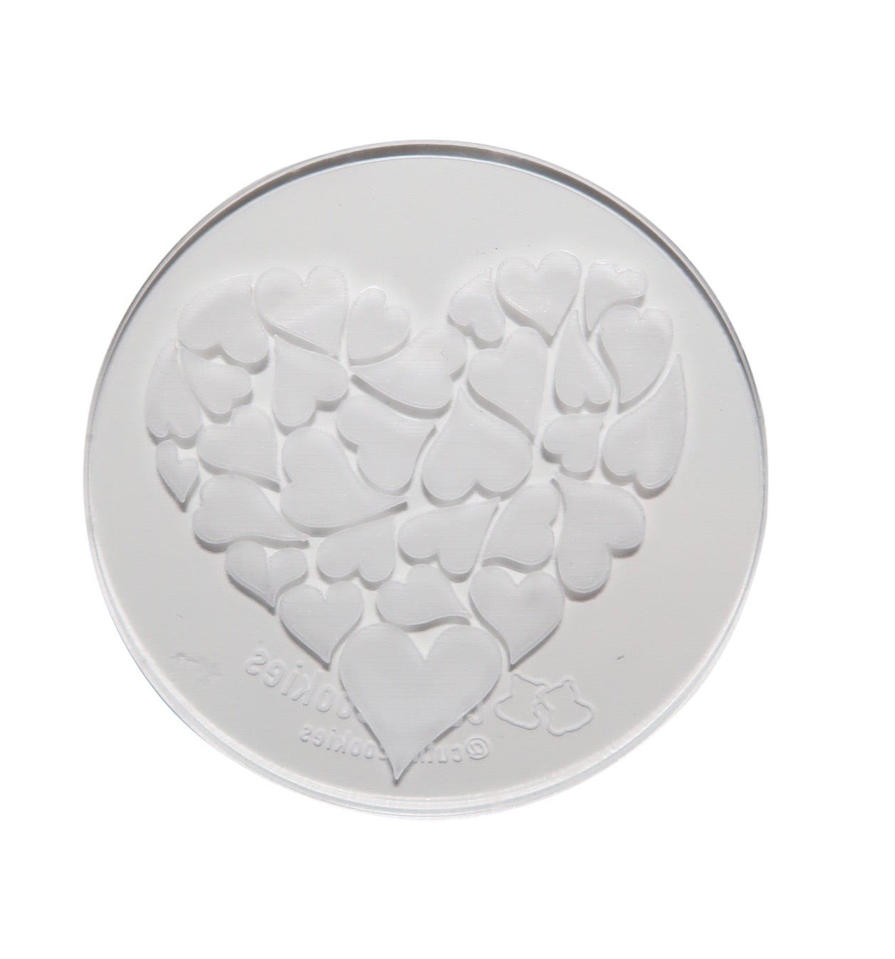 Fondant stamp - debosser - heart