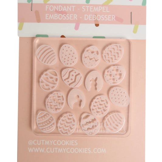 Fondant Stempel - Debosser - Ostereier