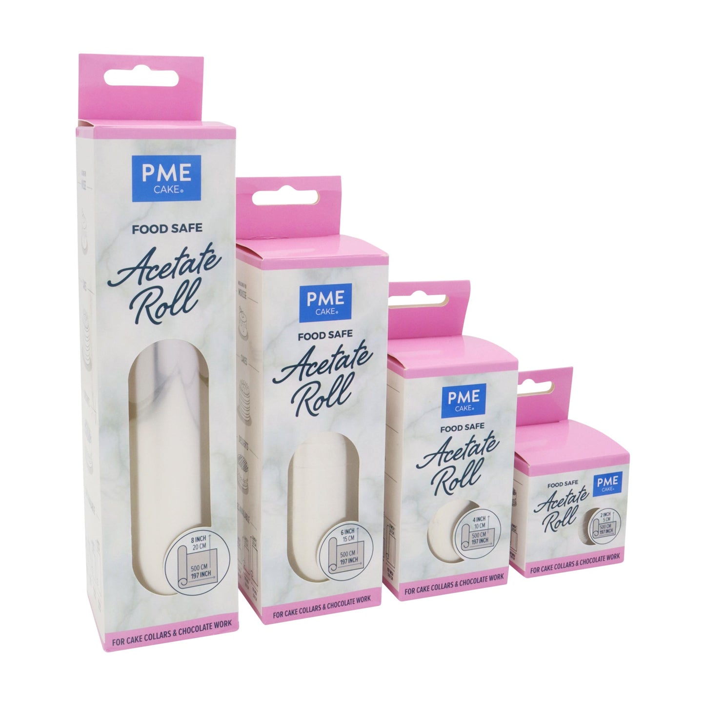 PME Acetatfolie - Tortenrandfolie