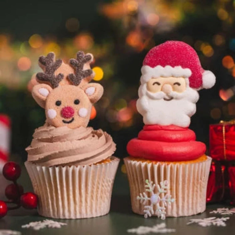 PME Marshmallow - Santa und Rudolf - 12 Stk