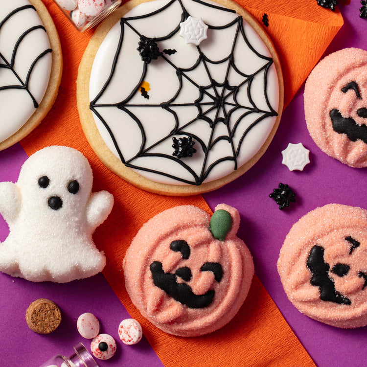 PME Marshmallow - Halloween Kürbisse - 12 Stk