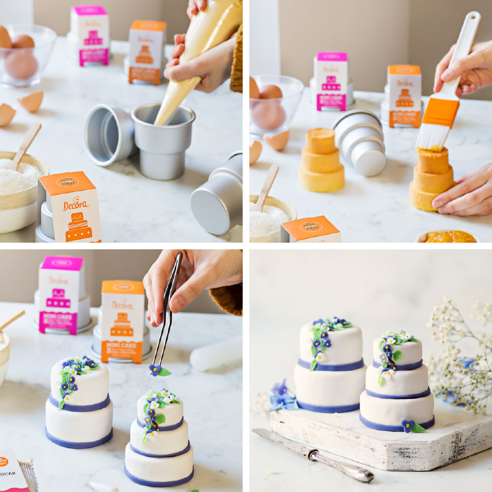 Decora Backform Mini Cake