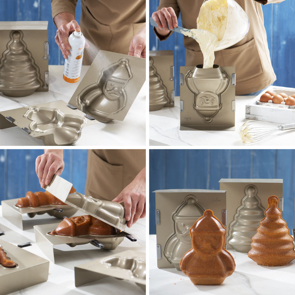 Decora Backform 3d Weihnachtsmann