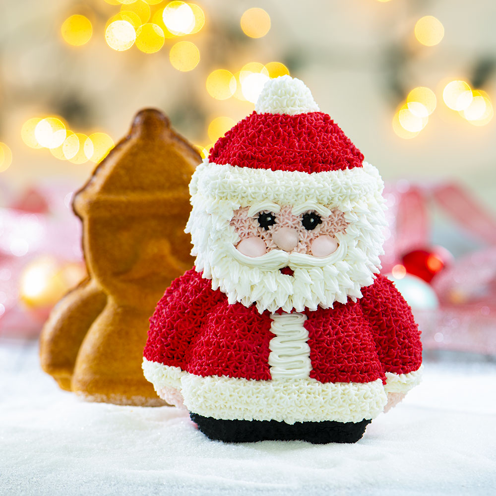 Decora Backform 3d Weihnachtsmann