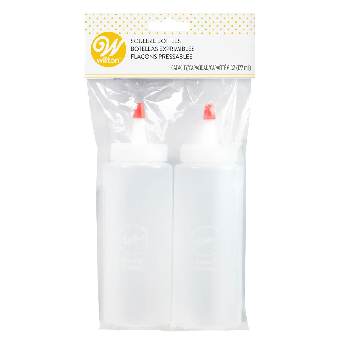 Wilton Mini Schmelz und Dosierflasche - Set aus 2 Stk