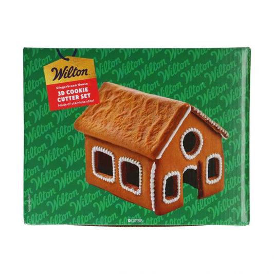 Wilton Ausstecher Set - Lebkuchenhaus - 10-teilig