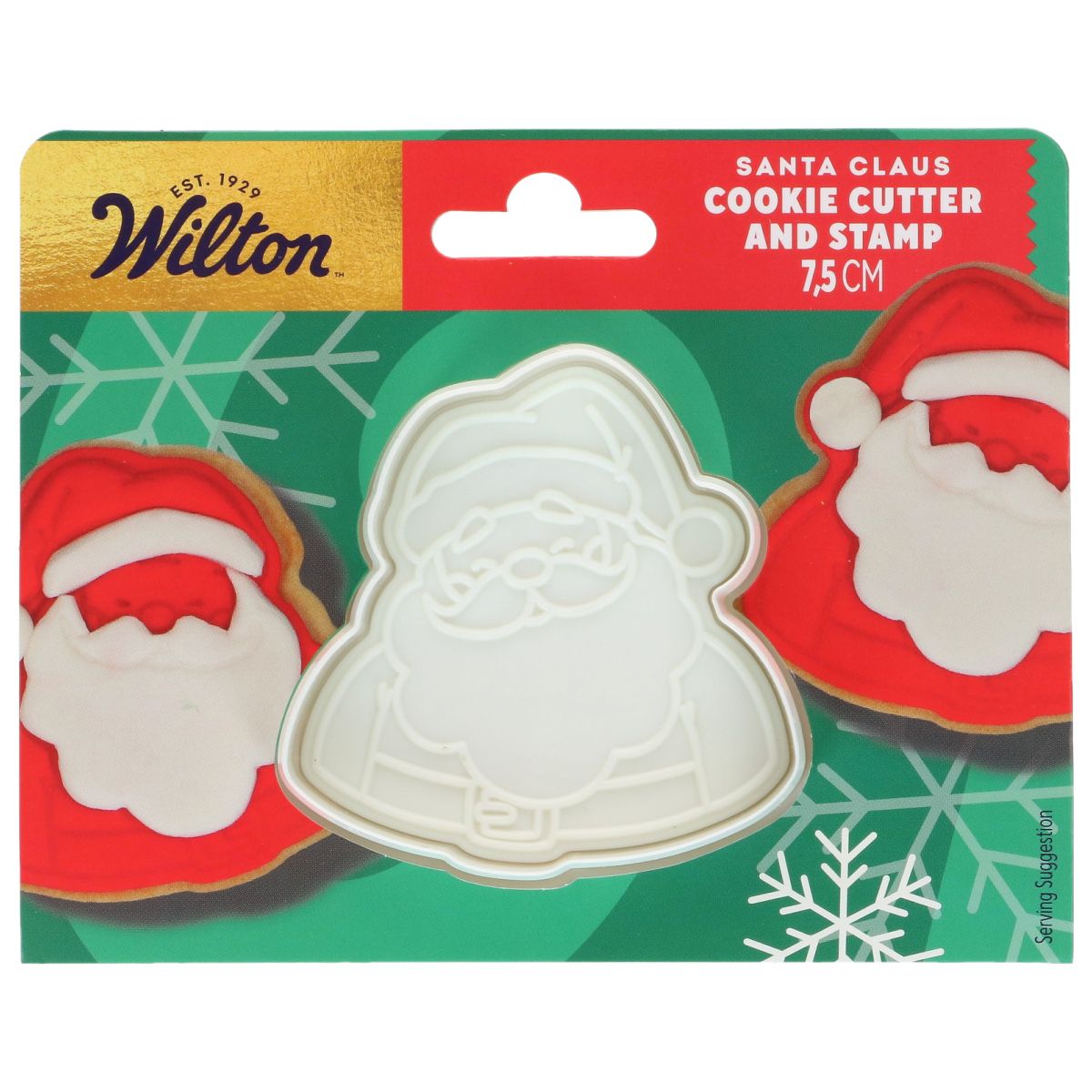 Wilton Ausstecher und Stempel - Weihnachtsmann