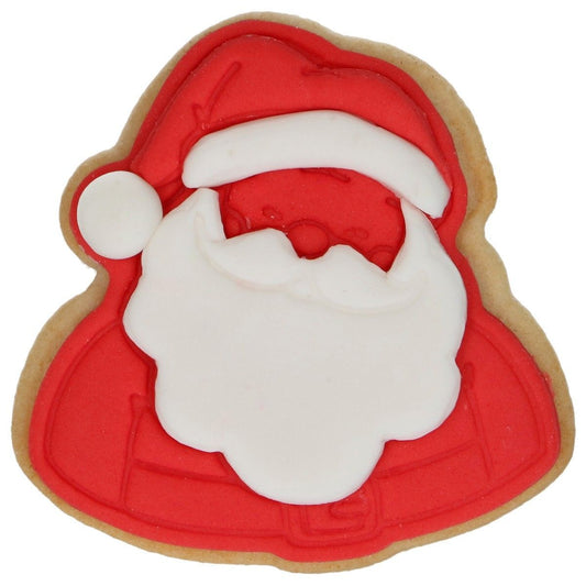 Wilton Ausstecher und Stempel - Weihnachtsmann