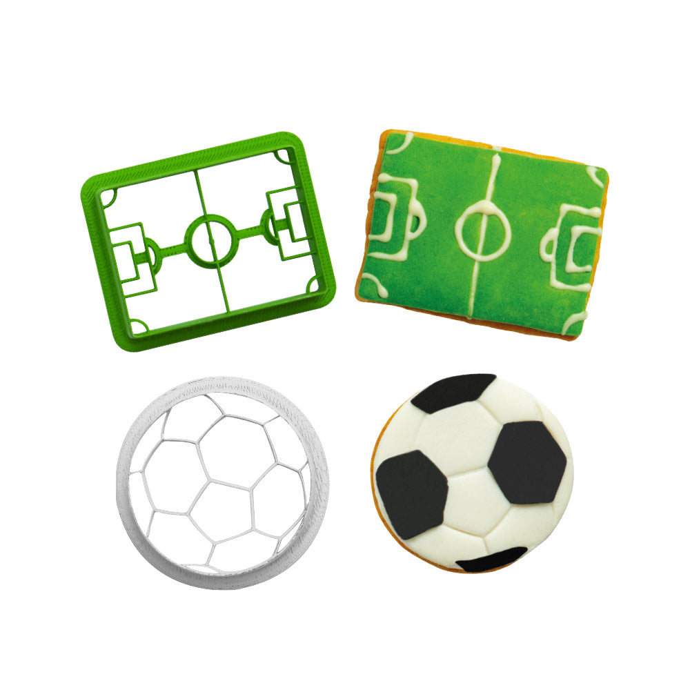 Decora Ausstechformen Fussball Set