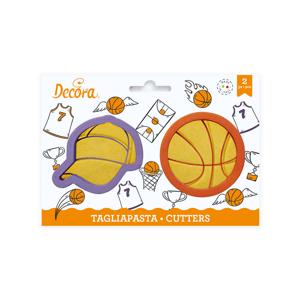 Decora Ausstechformen Basketball - 2 Stk