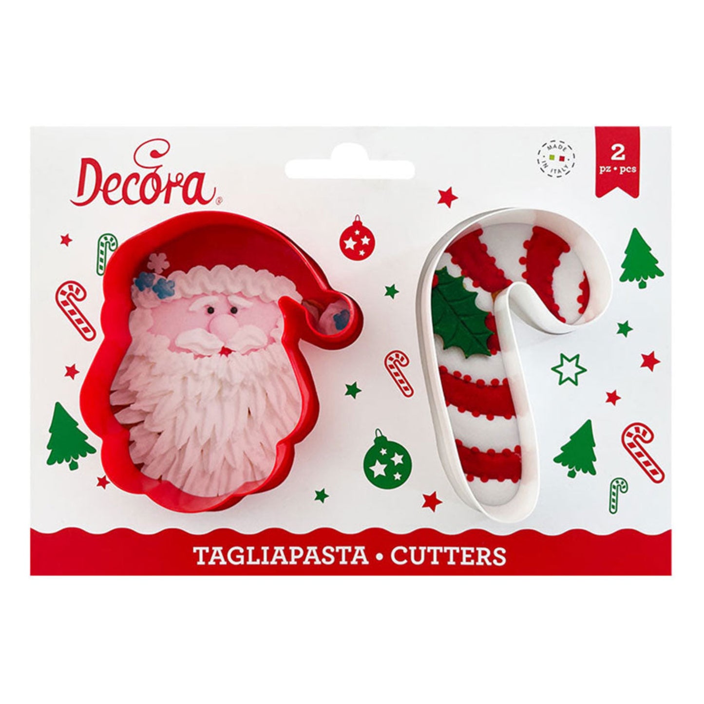 Decora Ausstechformen Schnemann und Tannenbaum - 2 Stk