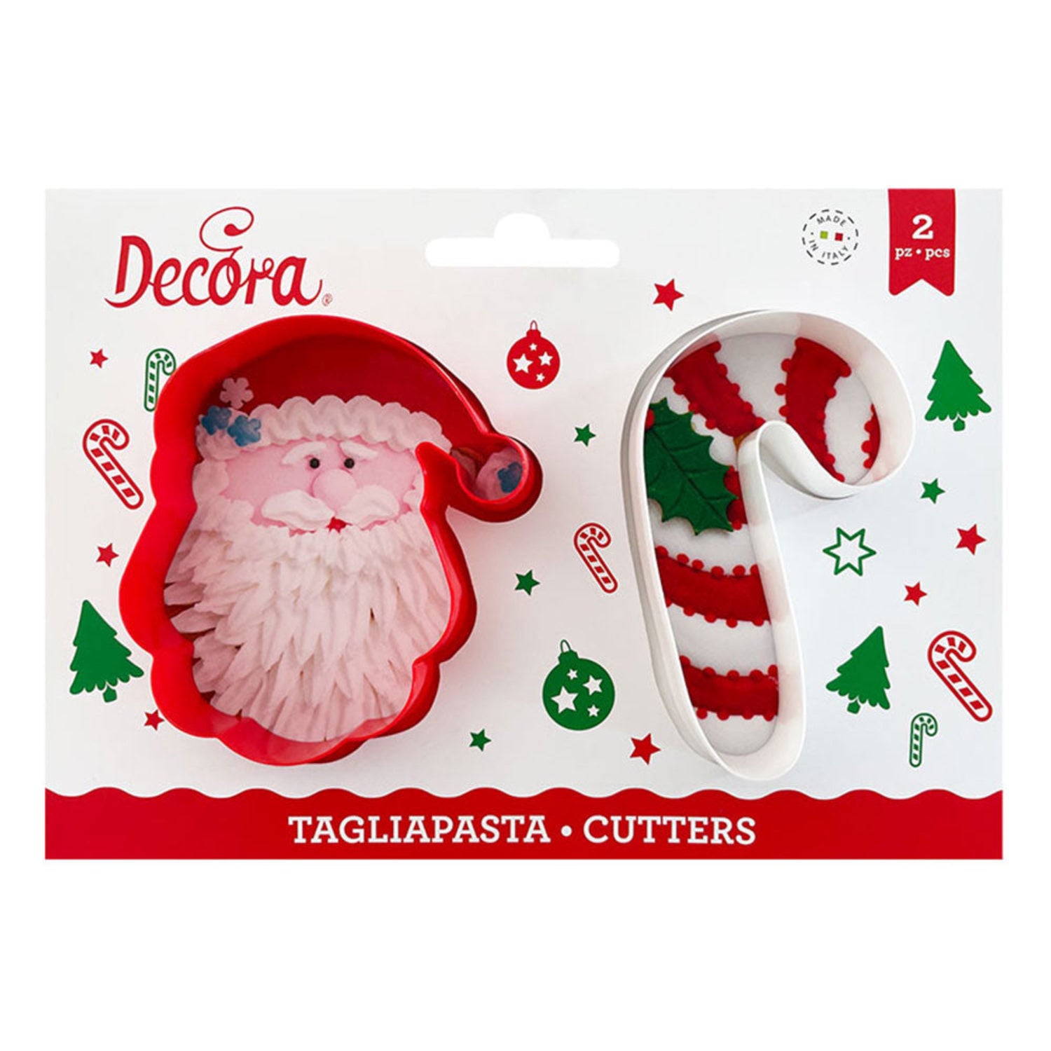 Decora Ausstechformen Schnemann und Tannenbaum - 2 Stk