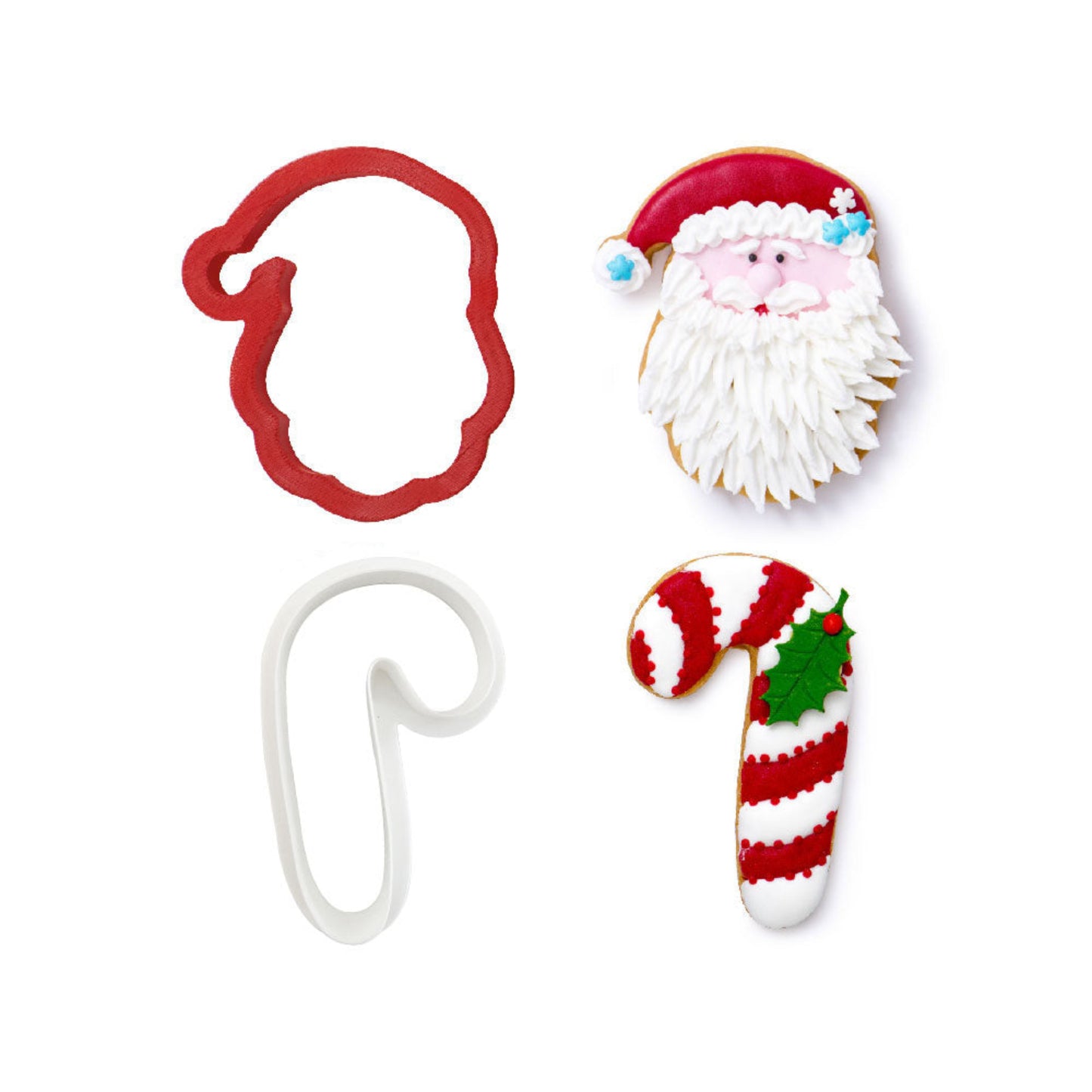 Decora Ausstechformen Schnemann und Tannenbaum - 2 Stk