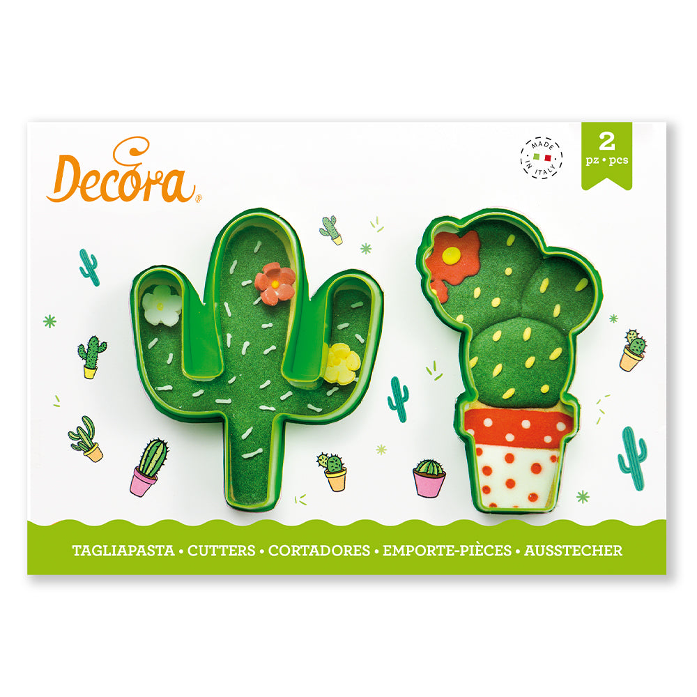 Decora Ausstechformen Kaktus Set - 2 Stück