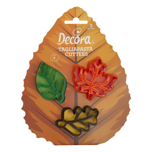 Decora Ausstechformen Herbstblätter - 3teilig