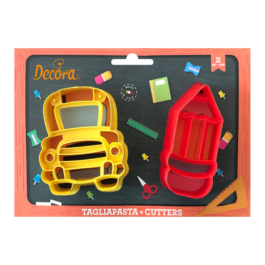 Decora Ausstechformen Back2School