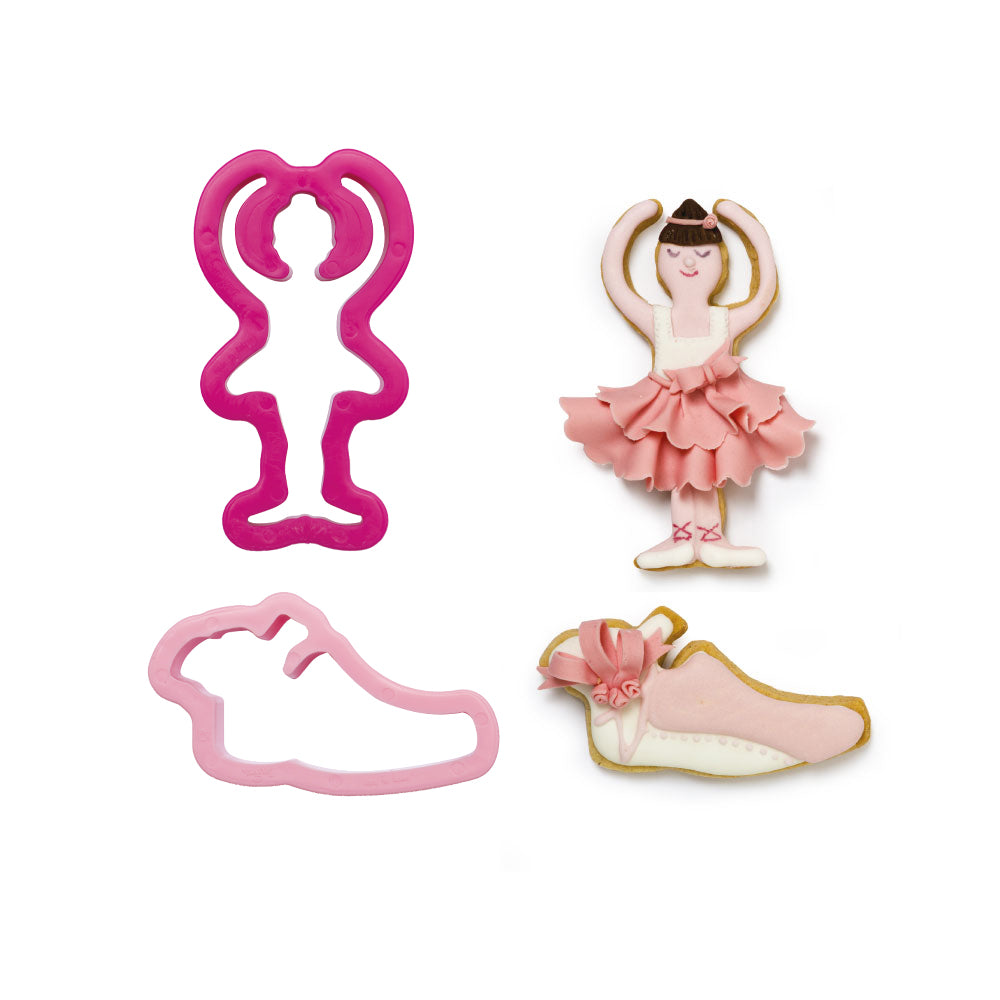 Decora Ausstechformen Ballerina - 2 Stk