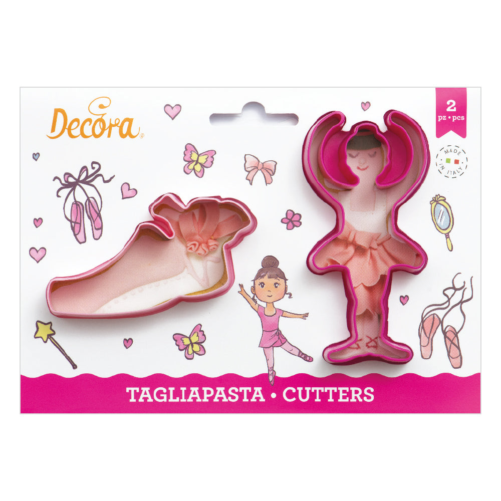 Decora Ausstechformen Ballerina - 2 Stk