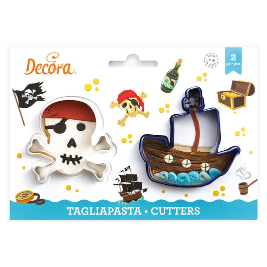 Decora Ausstechformen Piraten Set Nr. 2 