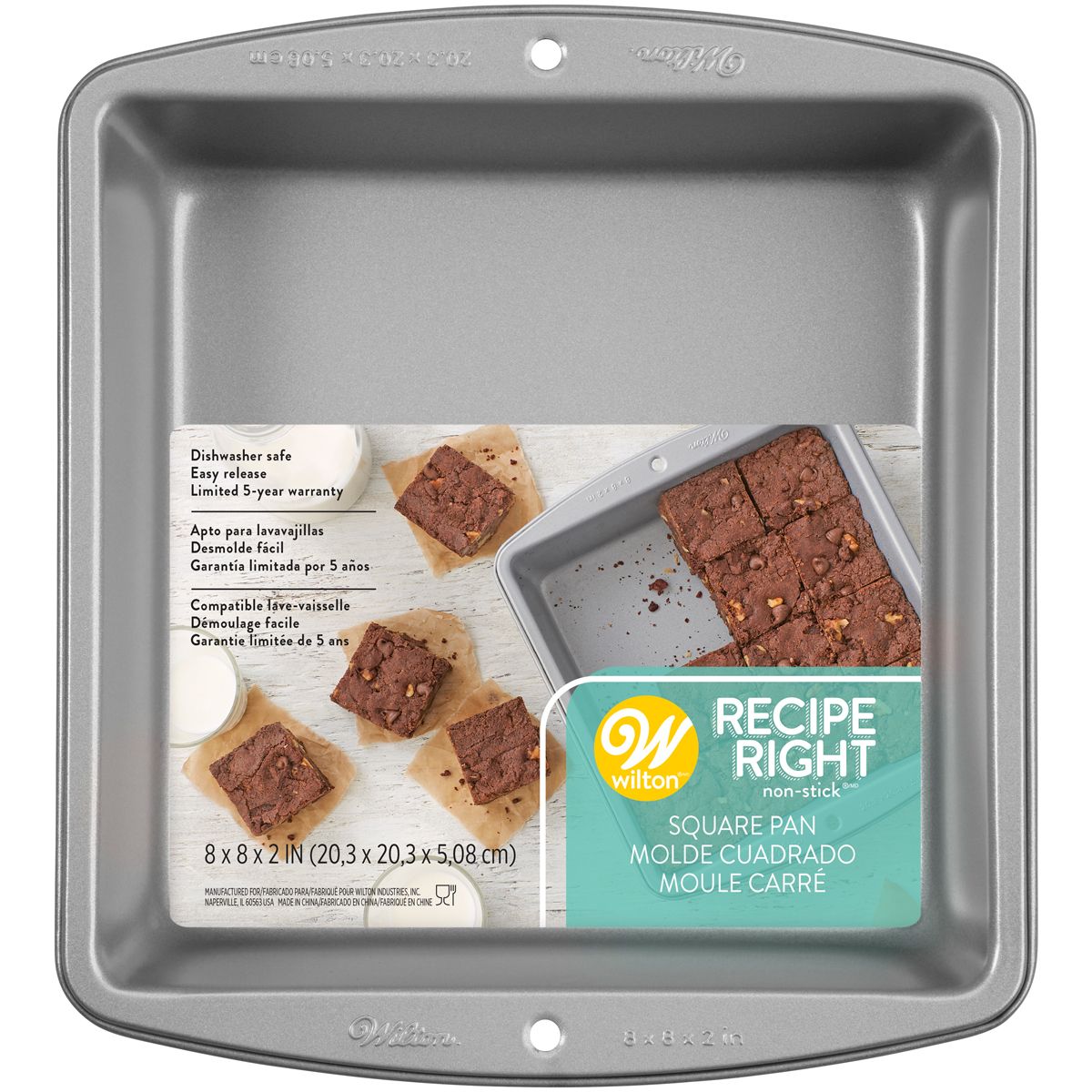 Wilton Backform Quadratisch - 20x20cm