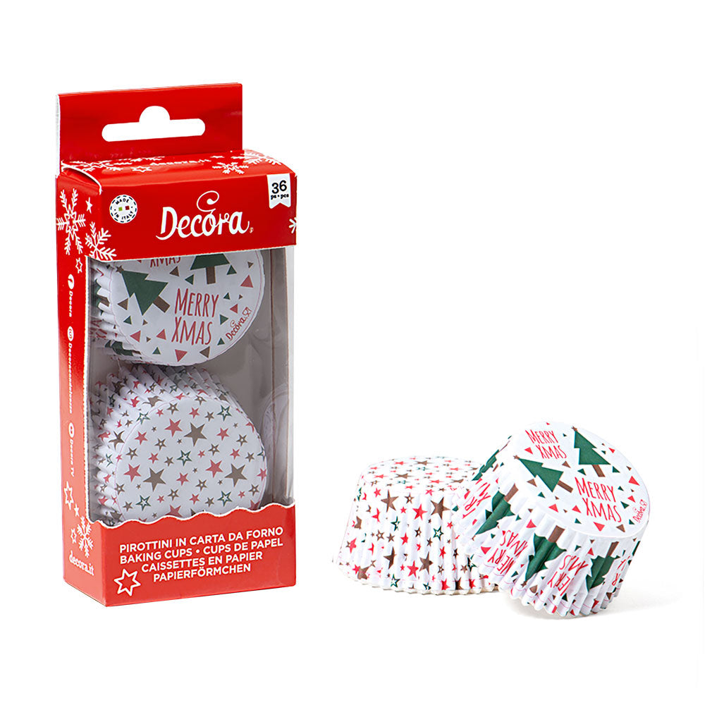 Decora Cupcake Backförmchen WeihnachtenDecora Cupcake Backförmchen Weihnachten