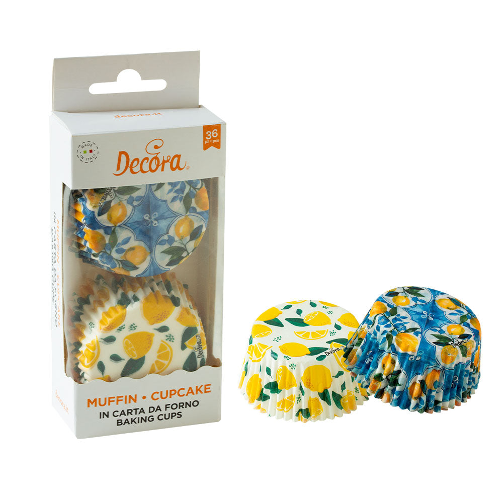 Decora Backförmchen Amalfi - 36  Stück