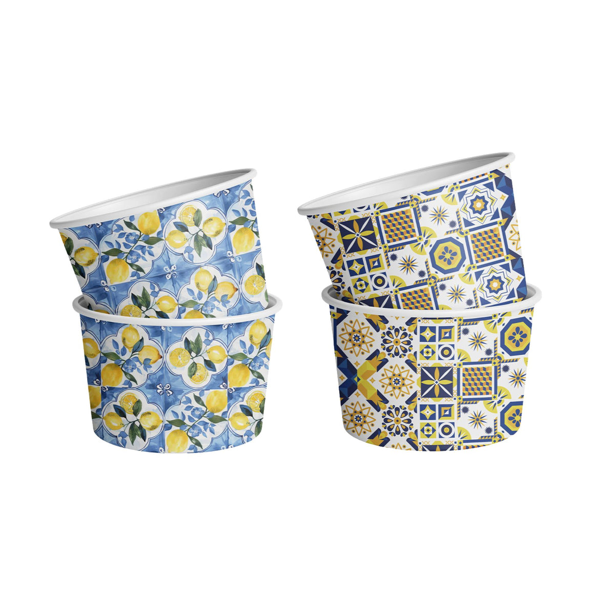 Decora Eisbecher - Amalfi &amp; Limoni

Eisbecher aus Zellulosepapier