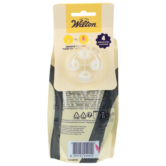 Wilton Decorator Icing – Gebrauchsfertige Dekorglasur 212 g – 8 Farben
