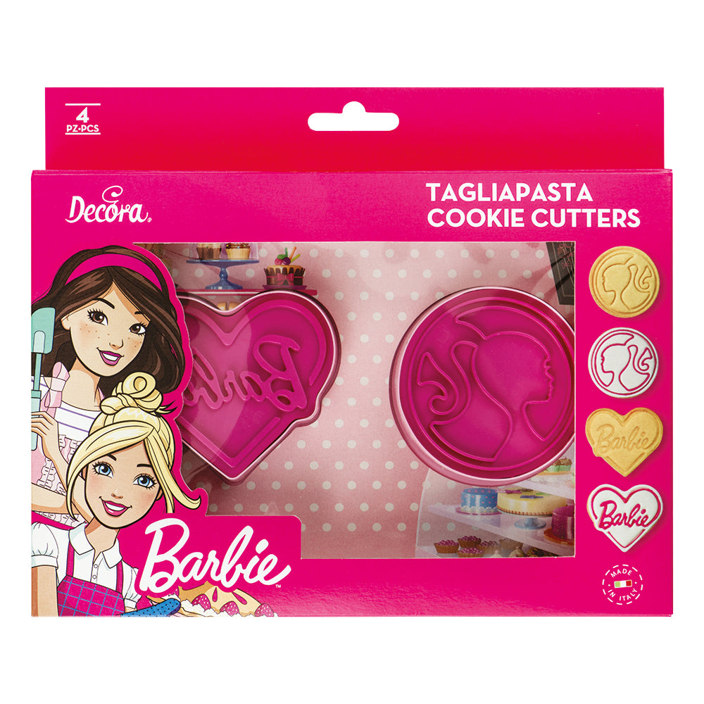 Decora Barbie Ausstechform und Stempel Set