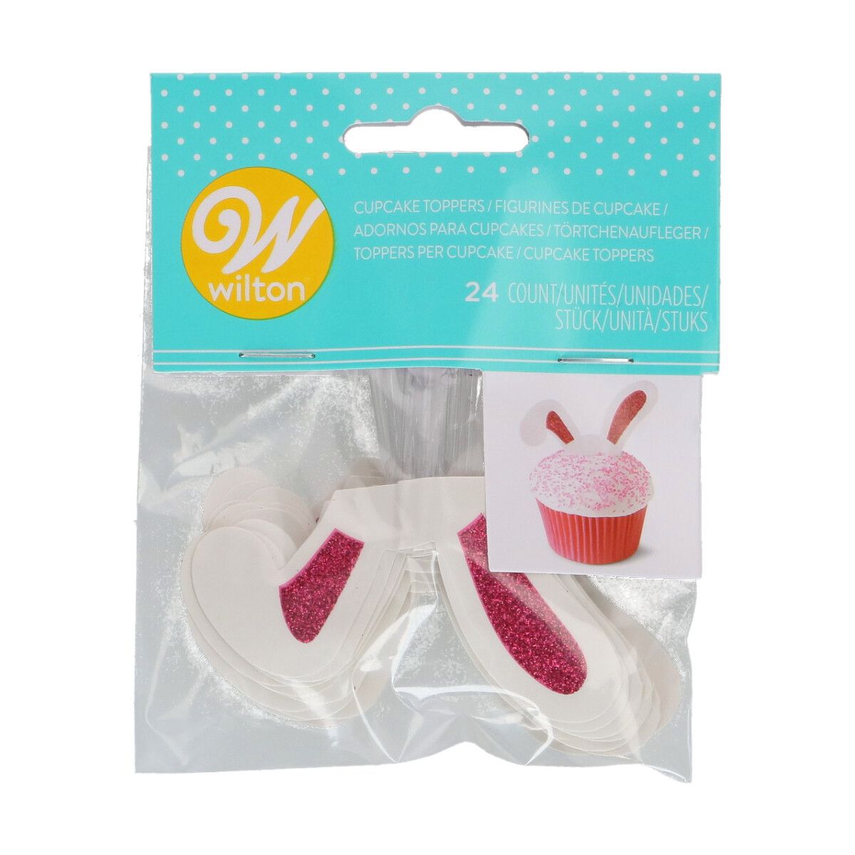 Wilton Cupcake Hasen-Ohren Sticks - 24 Stück