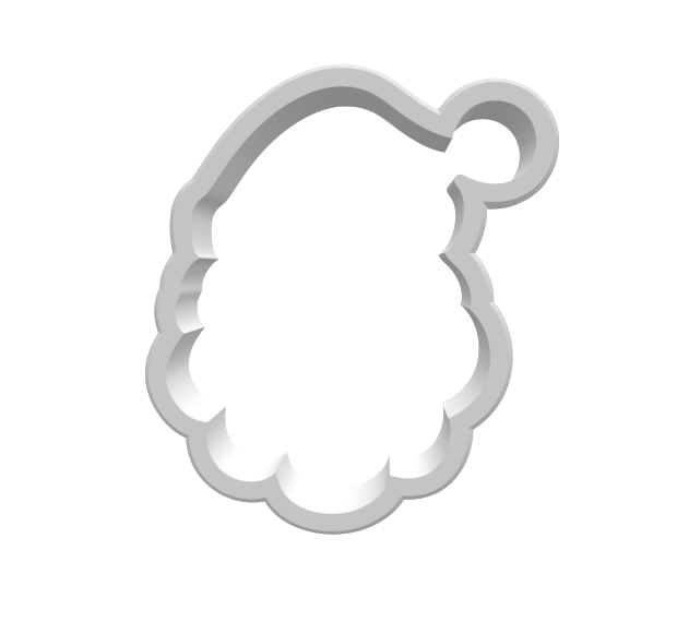 Ausstechform Weihnachtsmann - Santa