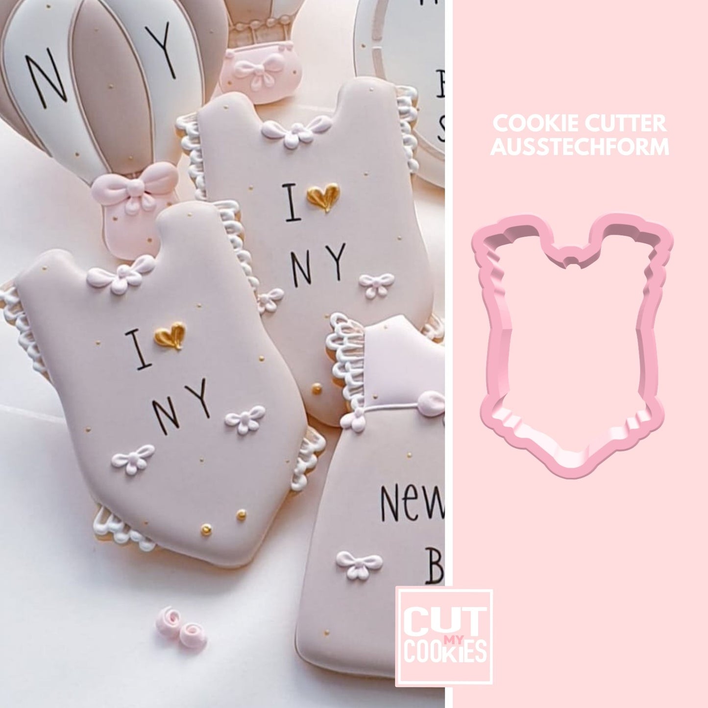 Ausstechform Baby Body