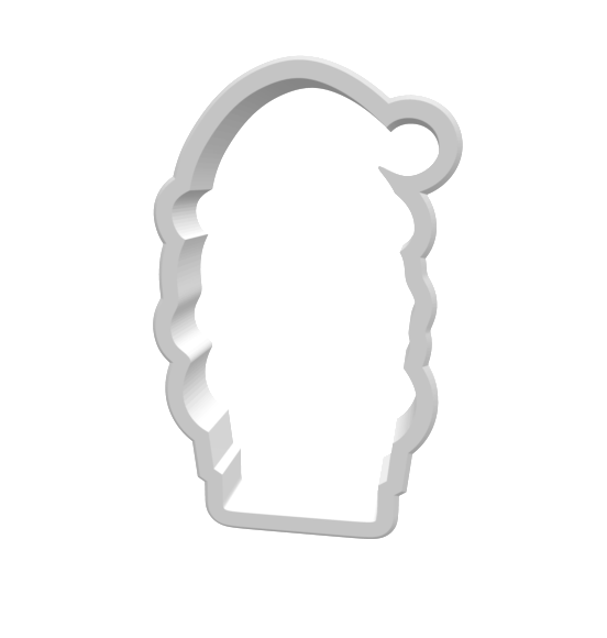 Ausstechform Santa