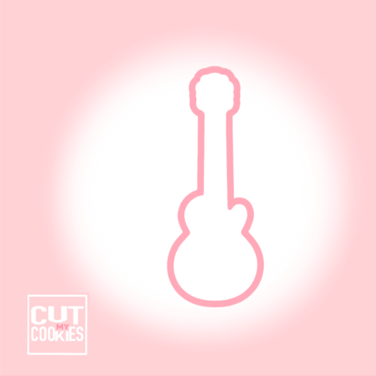 Ausstechform elek. Gitarre