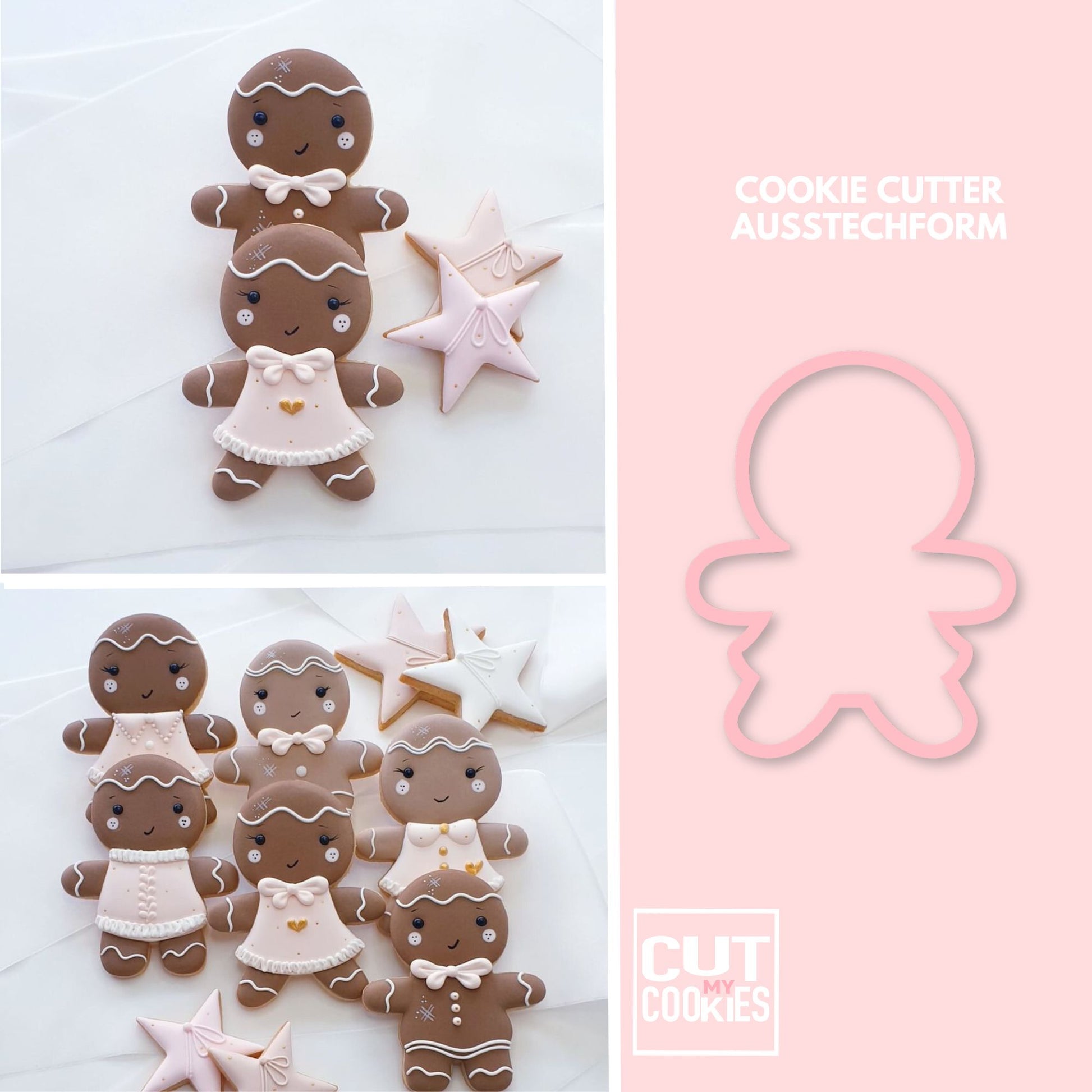 Ausstechform Lebkuchen Mädchen