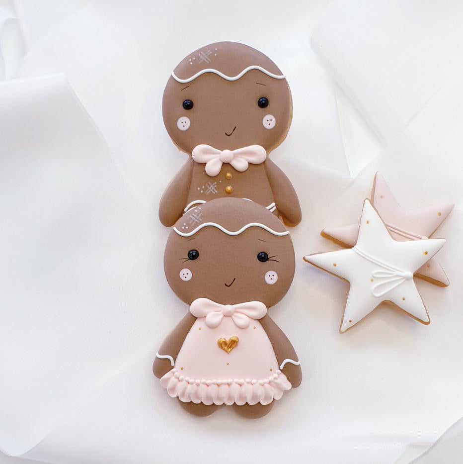 gingerbread or snowman cookie cutter