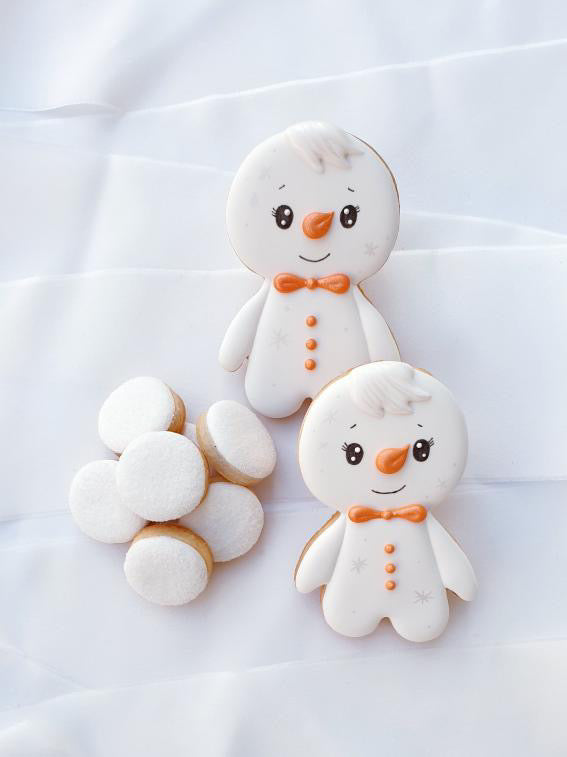 gingerbread or snowman cookie cutter