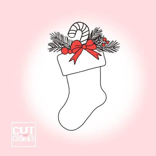 Ausstechform Socke