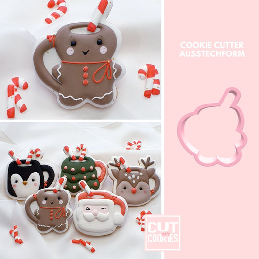 Ausstechform Lebkuchen Tasse