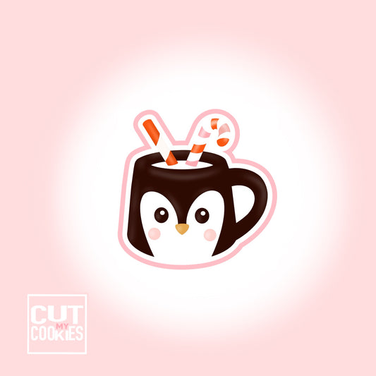 Ausstechform Pingu Tasse 