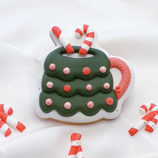 Ausstechform Tannenbaum Tasse