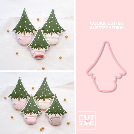 Ausstechform Tannenbaum im Beutel