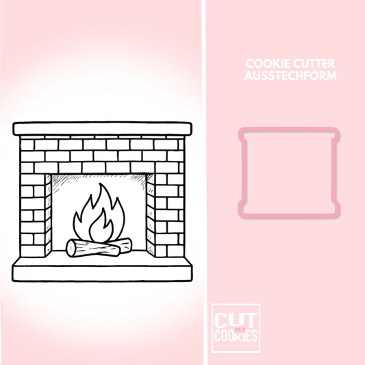 Ausstechform Kamin