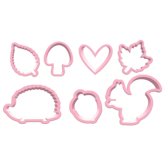 Ausstechformen Set - Waldgeschichten - 7 Stk