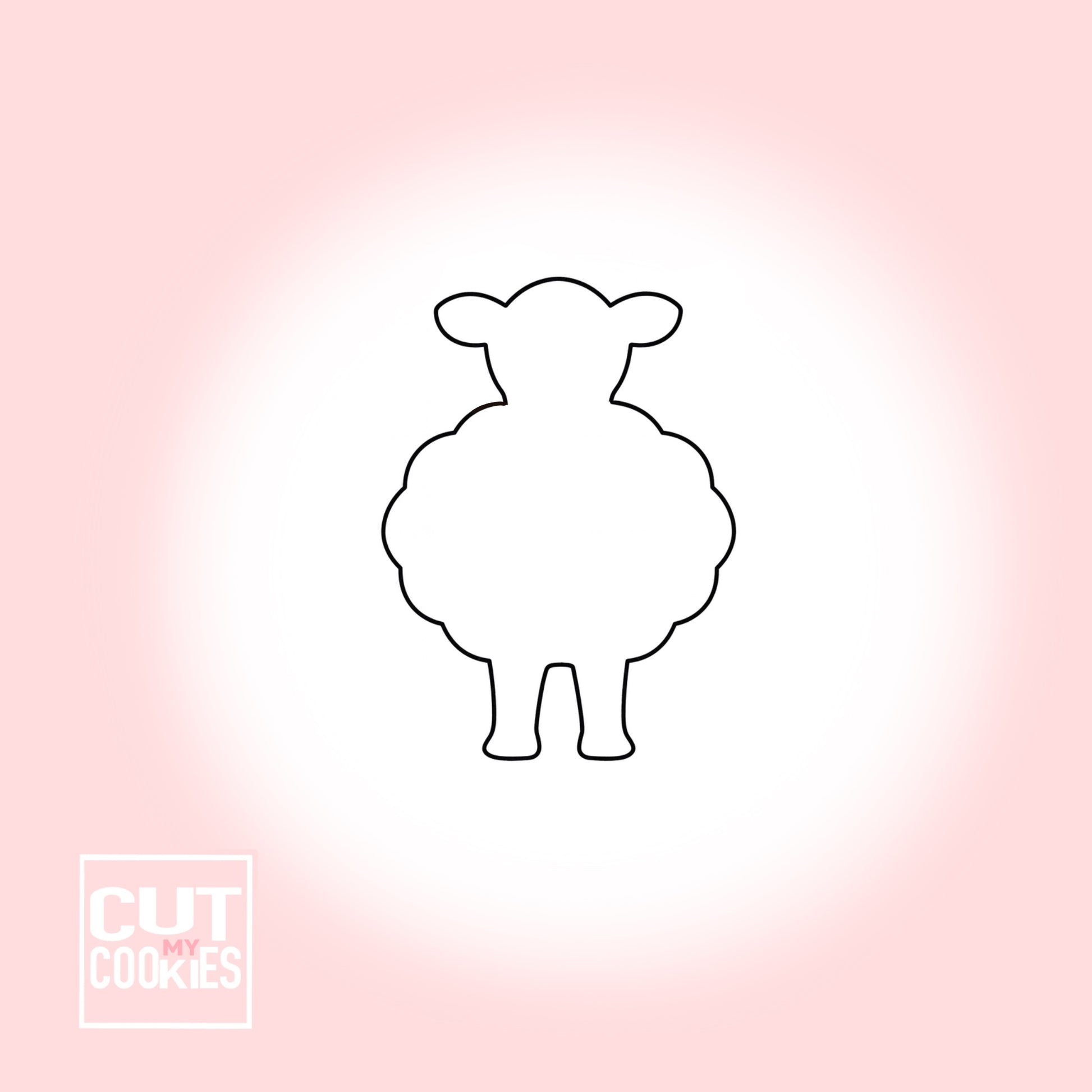 Ausstechform Schaf