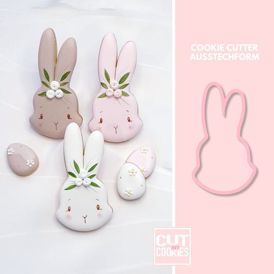 Ausstechform Hasenkopf