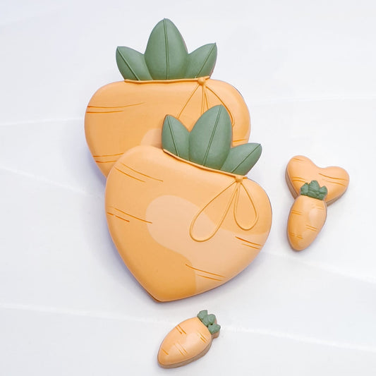 Ausstechform Karotte Herzform