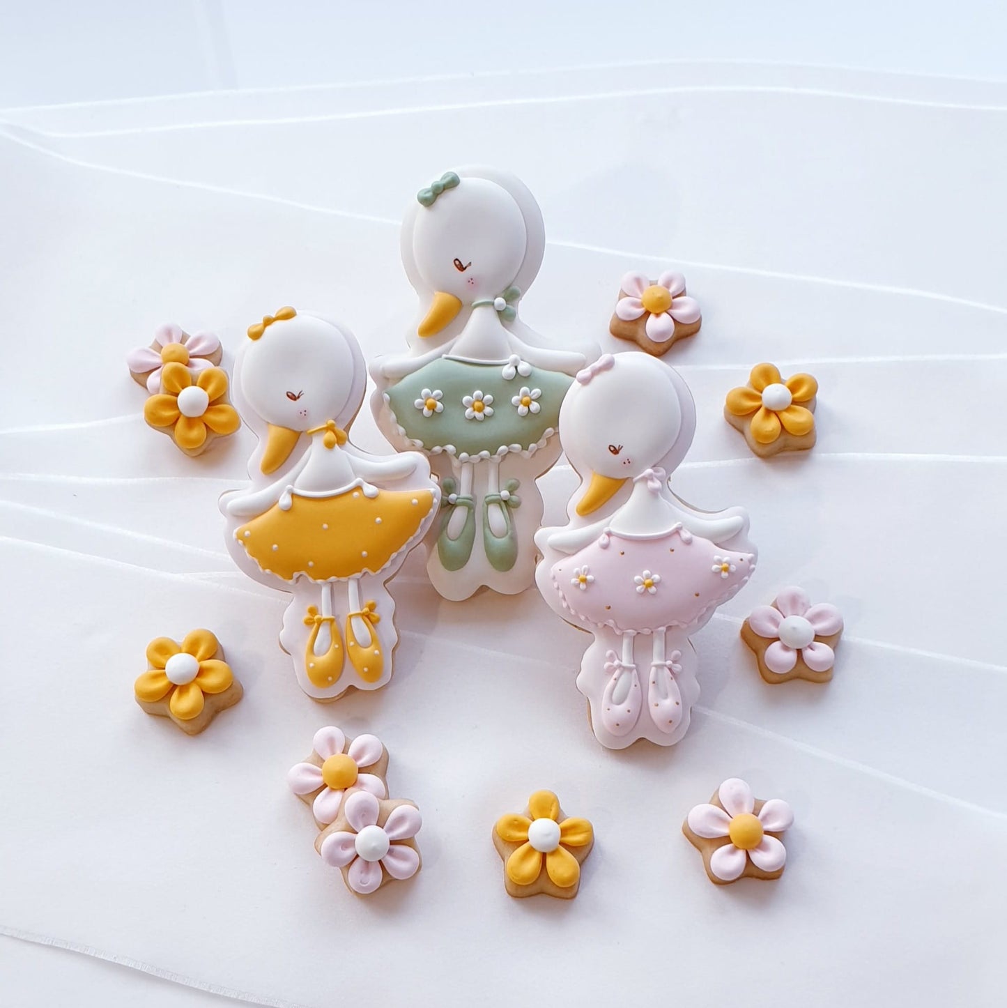 Ausstechform Ballerina Ente
