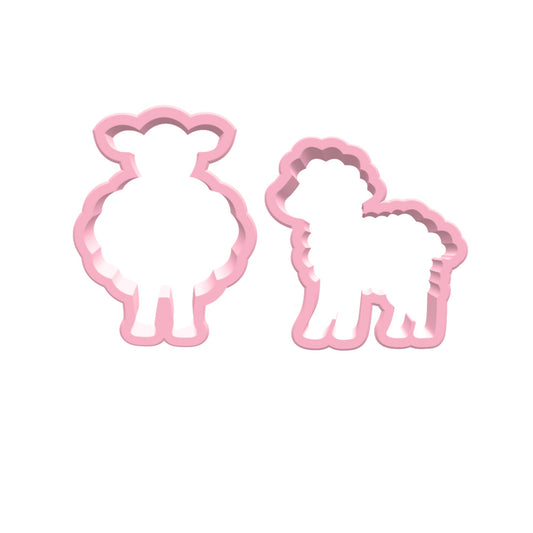 Ausstechformen Schaf & Lamm Set